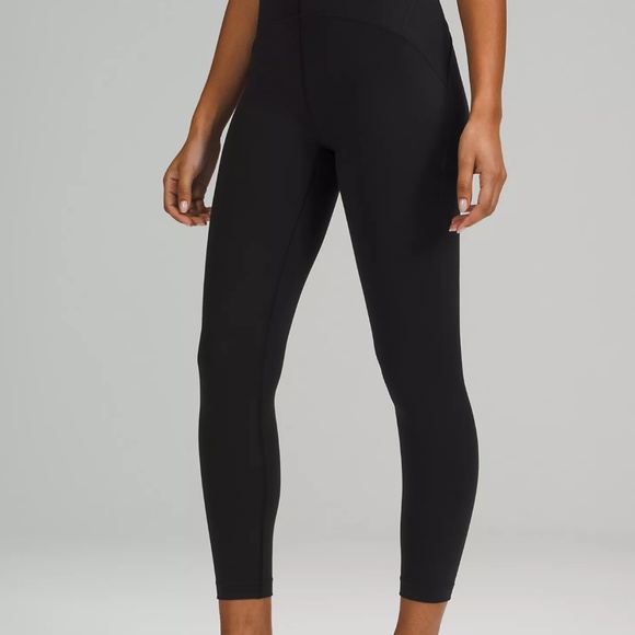 LuLulemon Instill High Rise 25” leggings in TRNV sz 2 NWT $128R - Picture 5 of 9
